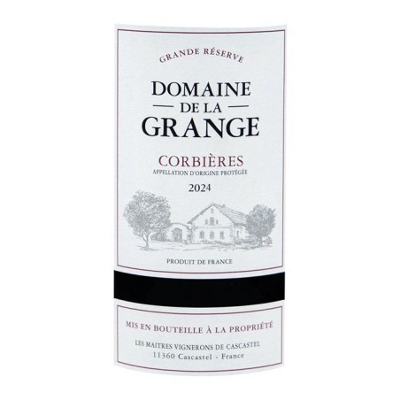 Domaine de la Grange 2024 Corbieres - Vin rouge de Languedoc