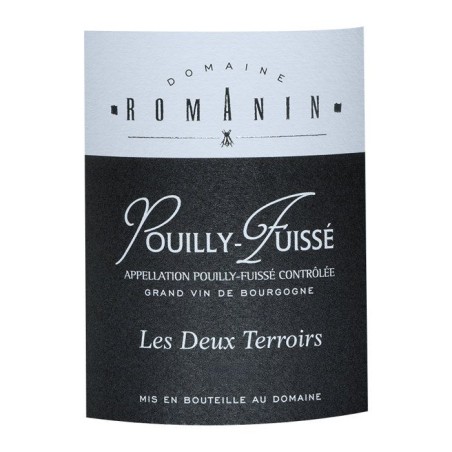 Domaine Romanin Les Deux Terroirs 2022 Pouilly-Fuissé - Vin blanc de Bourgogne