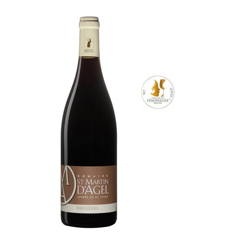 Domaine Saint Martin d'Agel Aupres De Ma Vigne 2019 Faugeres - Vin rou