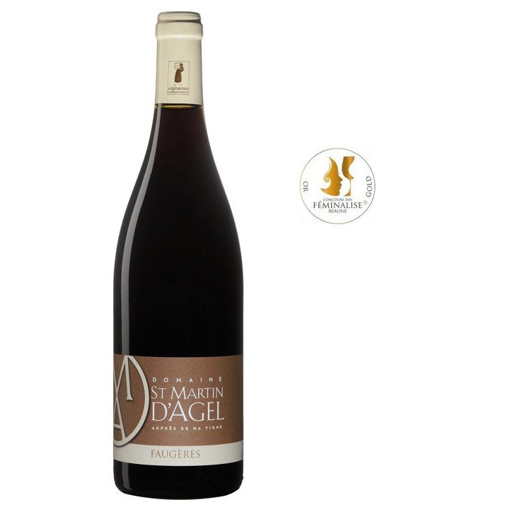 Domaine Saint Martin d'Agel Aupres De Ma Vigne 2019 Faugeres - Vin rouge de Languedoc-Roussillon
