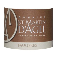 Domaine Saint Martin d'Agel Aupres De Ma Vigne 2019 Faugeres - Vin rouge de Languedoc-Roussillon