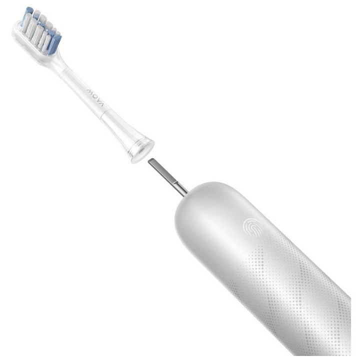 Brosse a dents électrique - MOVA - FRESH PRO - Silver - Oscillo-rotatif a pulsations Brosse a dents électrique - MOVA - FRESH PRO - Silver - Oscillo-rotatif a pulsations