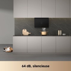 Hotte inclinée de cuisine - DREAME - Z6000 (type HZ60) - 60 cm - noir