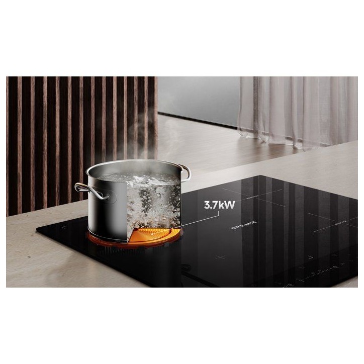 Plaque induction 4 feux - DREAME - EZ60 - 60 cm - 4 zones - zone modulable Plaque induction 4 feux - DREAME - EZ60 - 60 cm - 4 zones - zone modulable