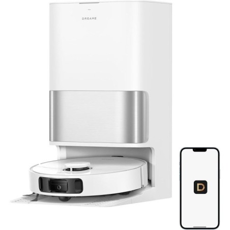 Aspirateur Robot Laveur - DREAME D30 Ultra White - Autonomie longue -