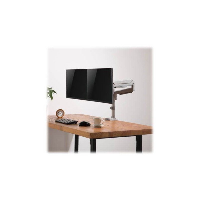 Support double écran - Eaton - DDR1732DAL - Bras flexible articulé -