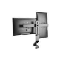 Support double écrans - Eaton - DDR1727DC - Fixation pince/oeillet -