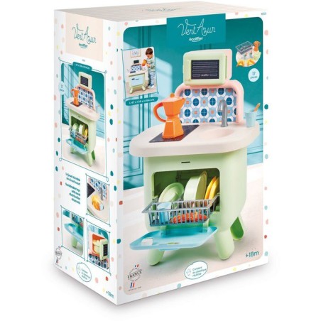 ECOIFFIER Vert Azur 1659 - Cuisine Sauge - 18 mois - Ses Premiers Pas En Cuisine