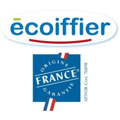ECOIFFIER Nursery 1833 - Lit + Chaise Haute + Poupon - 18 mois - Pour