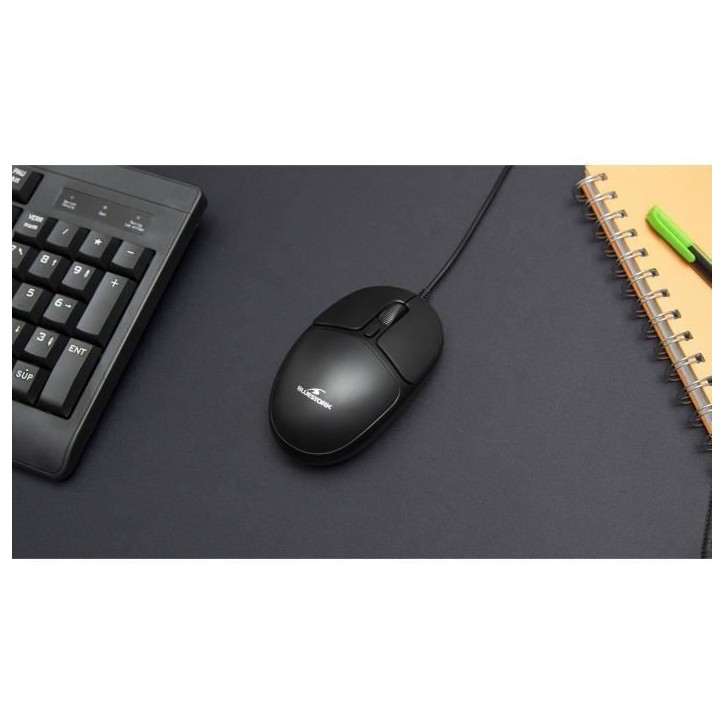 Souris filaire - BLUESTORK - OFFICE 20 - PC /Mac - Noir Souris filaire - BLUESTORK - OFFICE 20 - PC /Mac - Noir