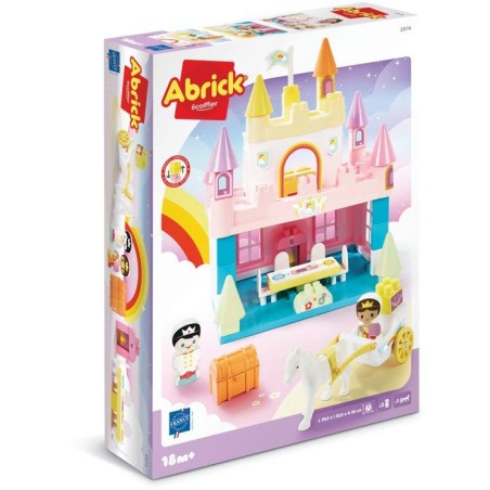 ECOIFFIER Abrick 2974 - Château Rainbow - 18 mois - Bienvenue dans mon Royaume