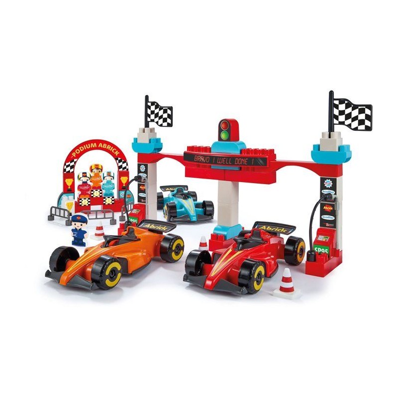 ECOIFFIER Abrick 2976 - Coffret 3 Formule 1 - 18 mois - Et le Gagnant