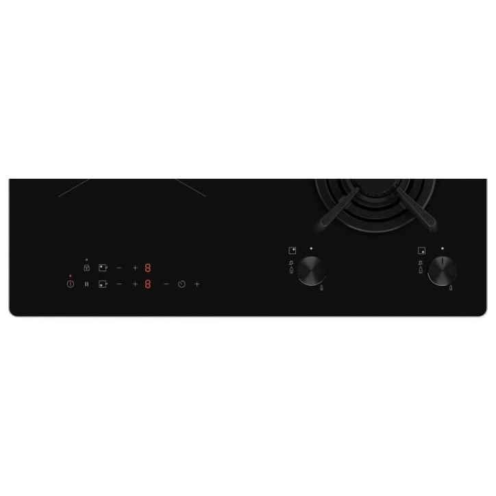 Plaque de cuisson mixte - ELECTROLUX - KDI640713K - 4 foyers - 59 x 52 cm - Noir Plaque de cuisson mixte - ELECTROLUX - KDI640713K - 4 foyers - 59 x 52 cm - Noir