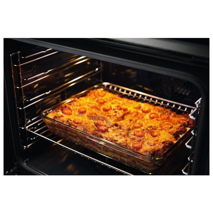 Piano de cuisson mixte (gaz + électrique) - ELECTROLUX - LKM520011X - 4 feux - 1 four - 1,65 kWh - 60 cm