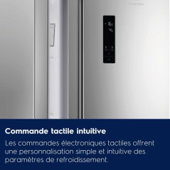 Réfrigérateur américain - ELECTROLUX - EAT6ME53U0 - 532L - 2 portes
