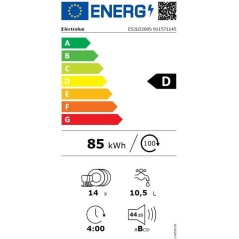 Lave-vaisselle tout encastrable ELECTROLUX E52LD200S - 14 couverts - I