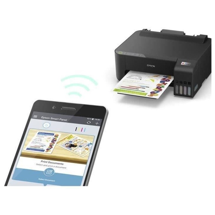 Imprimante Monofonction - EPSON - Ecotank ET-1810 - Jet d'encre - A4 - Couleur - Wi-Fi - C11CJ71401 Imprimante Monofonction - EPSON - Ecotank ET-1810 - Jet d'encre - A4 - Couleur - Wi-Fi - C11CJ71401