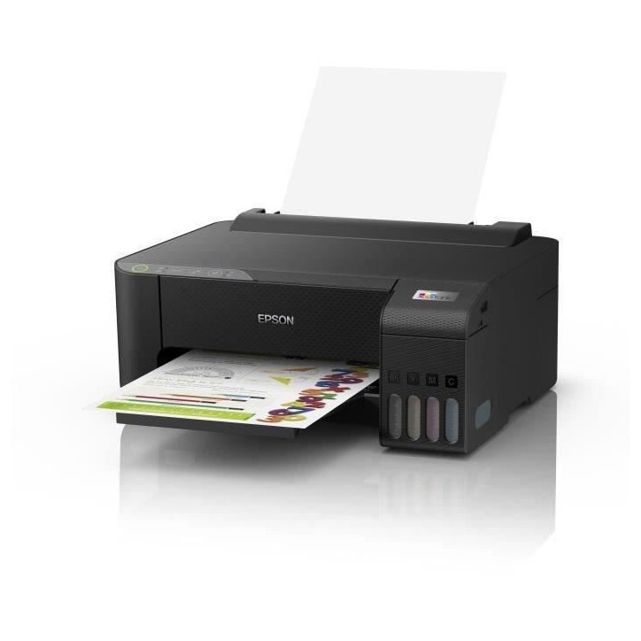 Imprimante Monofonction - EPSON - Ecotank ET-1810 - Jet d'encre - A4 - Couleur - Wi-Fi - C11CJ71401 Imprimante Monofonction - EPSON - Ecotank ET-1810 - Jet d'encre - A4 - Couleur - Wi-Fi - C11CJ71401