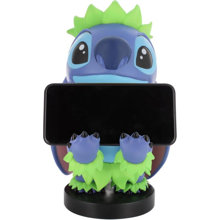Figurine Disney Stitch Hula - EXQUISITE GAMING - Cable Guys - Support écouteurs, smartphone ou petit accessoire - 20 cm Figurine Disney Stitch Hula - EXQUISITE GAMING - Cable Guys - Support écouteurs, smartphone ou petit accessoire - 20 cm