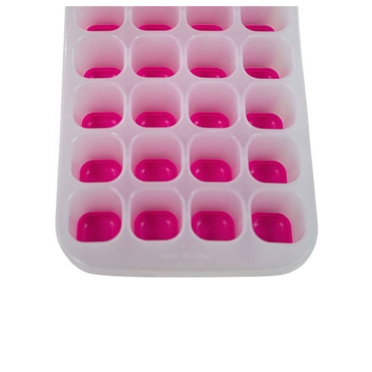 Lot de 3 bacs a glaçons roses - FACKELMANN - 28 glaçons