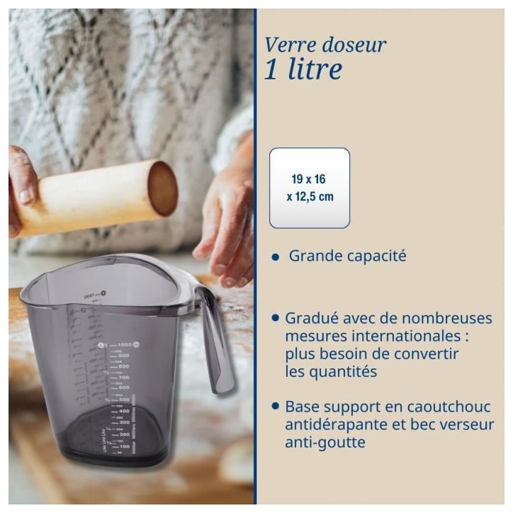 Lot verre doseur et seringue a pâtisserie - DR oeTKER - Baker Edition Lot verre doseur et seringue a pâtisserie - DR oeTKER - Baker Edition