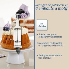 Lot verre doseur et seringue a pâtisserie - DR oeTKER - Baker Edition