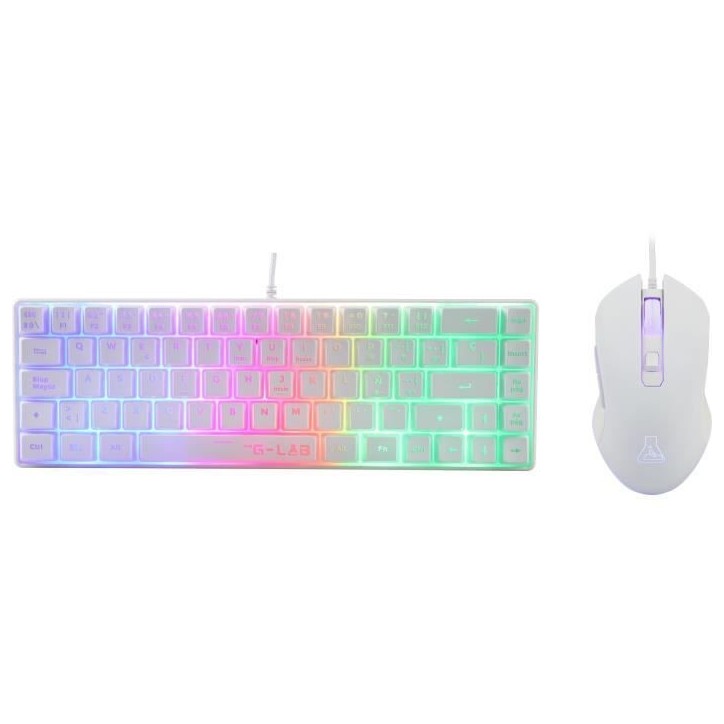 Pack Gamer 2 en 1 - THE G-LAB - COMBO HYDRO - Souris Filaire - Clavier Filaire