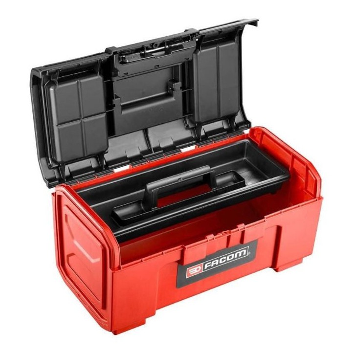 Boîte a outils - FACOM - BP.C24NPB - 25,5 L - Fermeture automatique - 2 compartiments Boîte a outils - FACOM - BP.C24NPB - 25,5 L - Fermeture automatique - 2 compartiments