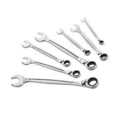 Jeu de 7 clés mixtes a cliquet FACOM - 467B.J7PB - 8, 10, 12, 13, 14, 17, 19 mm