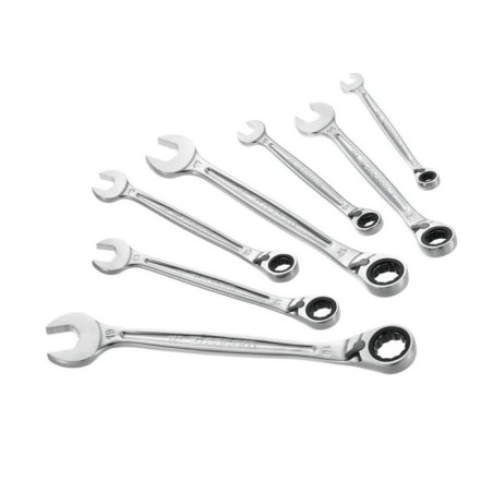 Jeu de 7 clés mixtes a cliquet FACOM - 467B.J7PB - 8, 10, 12, 13, 14, 17, 19 mm
