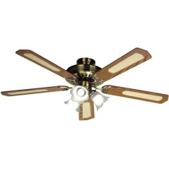 Ventilateur de plafond réversible FARELEK BALEARES - Ø 132 cm, 5 pal