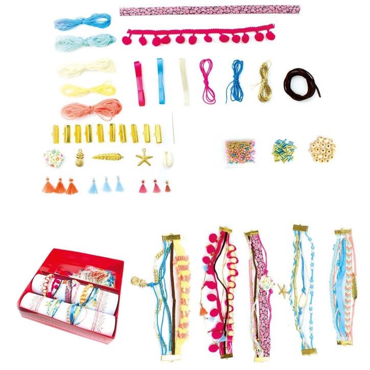 Atelier de bijoux - SYCOMORE - Bracelets multi-rangs - Des 7 ans Atelier de bijoux - SYCOMORE - Bracelets multi-rangs - Des 7 ans