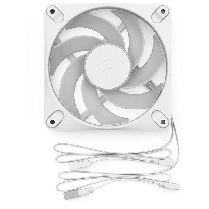 FRACTAL DESIGN - Dynamic 3 12 Reverse RGB White - Ventilateur - 12 Reverse RGB White FRACTAL DESIGN - Dynamic 3 12 Reverse RGB White - Ventilateur - 12 Reverse RGB White