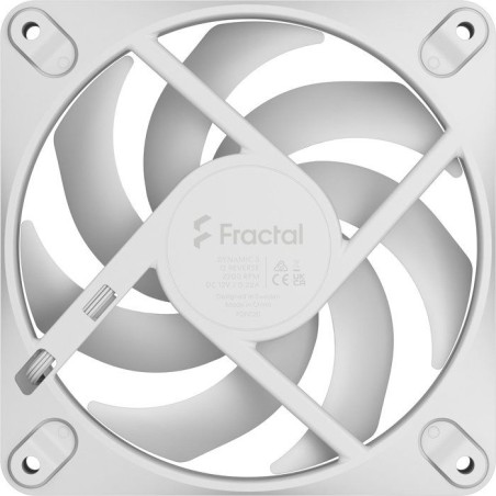 FRACTAL DESIGN - Dynamic 3 12 Reverse White - Ventilateur - 12 Reverse White
