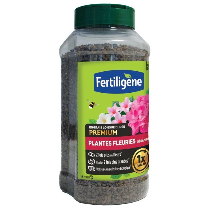 Engrais longue durée premium plantes fleuries géraniums 600 g - FERTILIGENE - FEGLDGER Engrais longue durée premium plantes fleuries géraniums 600 g - FERTILIGENE - FEGLDGER