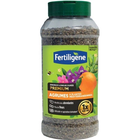 Engrais longue durée premium agrumes plantes méditerranéennes 600 g