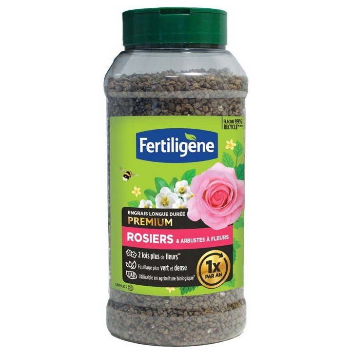 Engrais longue durée premium rosiers arbustes a fleurs 600 g - FERTILIGENE - FEGLDROS Engrais longue durée premium rosiers arbustes a fleurs 600 g - FERTILIGENE - FEGLDROS