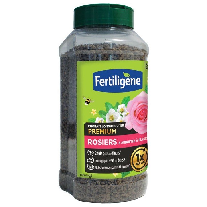 Engrais longue durée premium rosiers arbustes a fleurs 600 g - FERTILIGENE - FEGLDROS Engrais longue durée premium rosiers arbustes a fleurs 600 g - FERTILIGENE - FEGLDROS