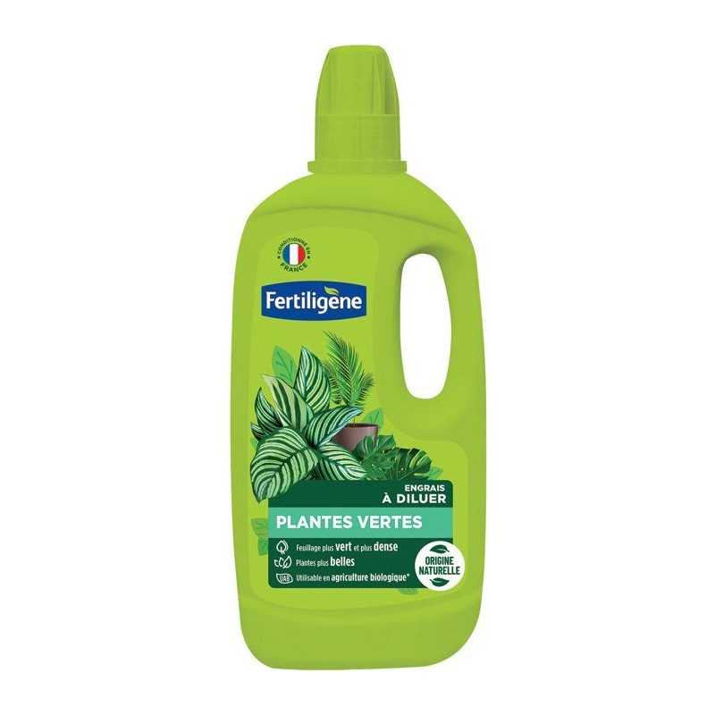 Engrais plantes vertes 750 ml - FERTILIGENE - FELPV750