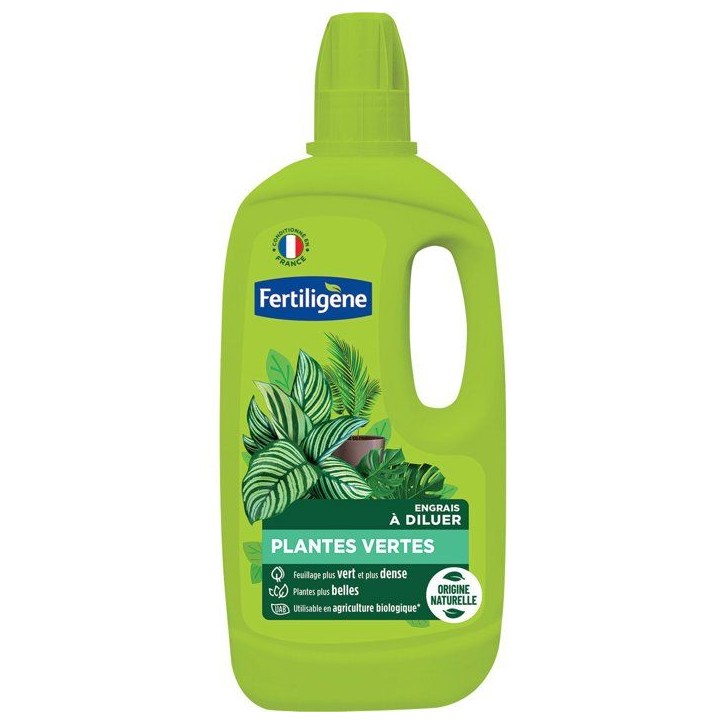 Engrais plantes vertes 750 ml - FERTILIGENE - FELPV750 Engrais plantes vertes 750 ml - FERTILIGENE - FELPV750