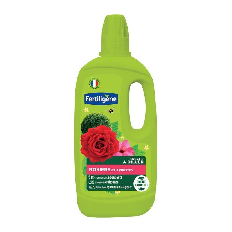Engrais rosiers arbustes 750 ml - FERTILIGENE - FELROS750