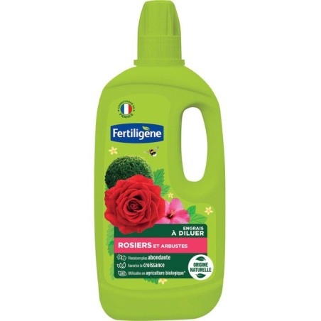 Engrais rosiers arbustes 750 ml - FERTILIGENE - FELROS750