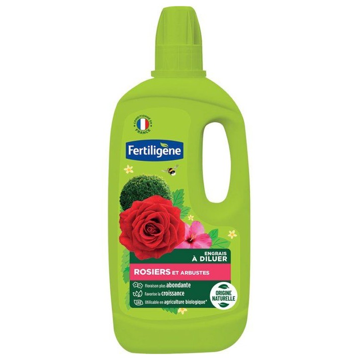 Engrais rosiers arbustes 750 ml - FERTILIGENE - FELROS750 Engrais rosiers arbustes 750 ml - FERTILIGENE - FELROS750