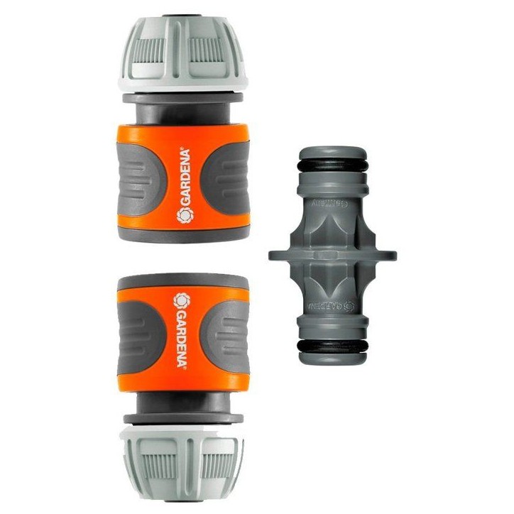 Kit de connexion de tuyaux GARDENA - 15 mm - résistant au gel et aux UV Kit de connexion de tuyaux GARDENA - 15 mm - résistant au gel et aux UV