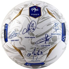 Ballon de football - FFF - Photoball - T5 - Blanc