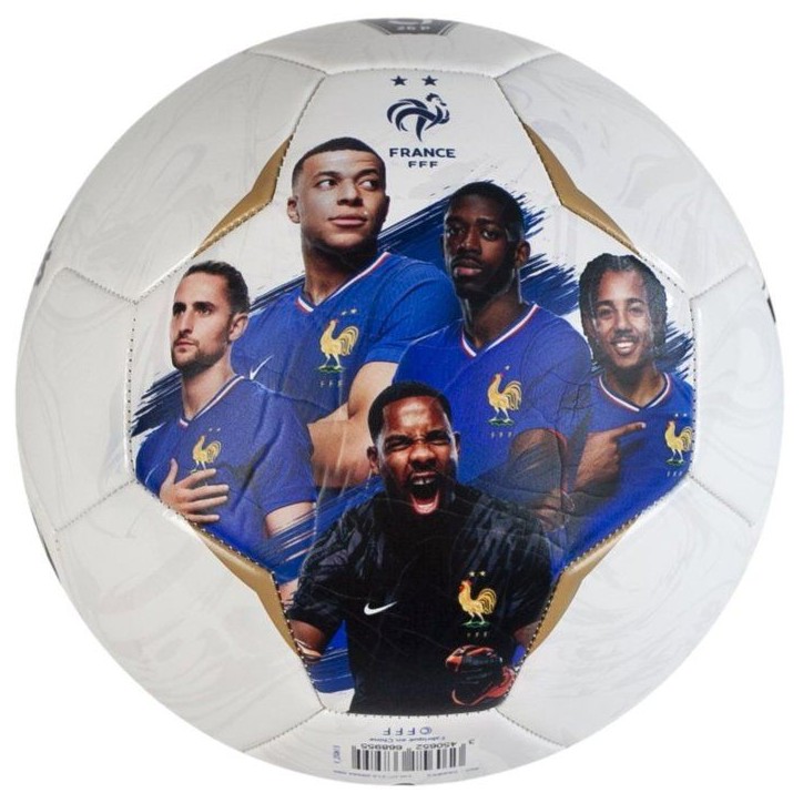 Ballon de football - FFF - Photoball - T5 - Blanc Ballon de football - FFF - Photoball - T5 - Blanc