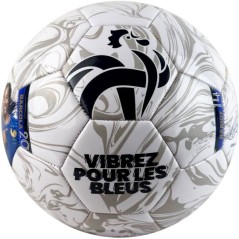 Ballon de football - FFF - Photoball - T5 - Blanc
