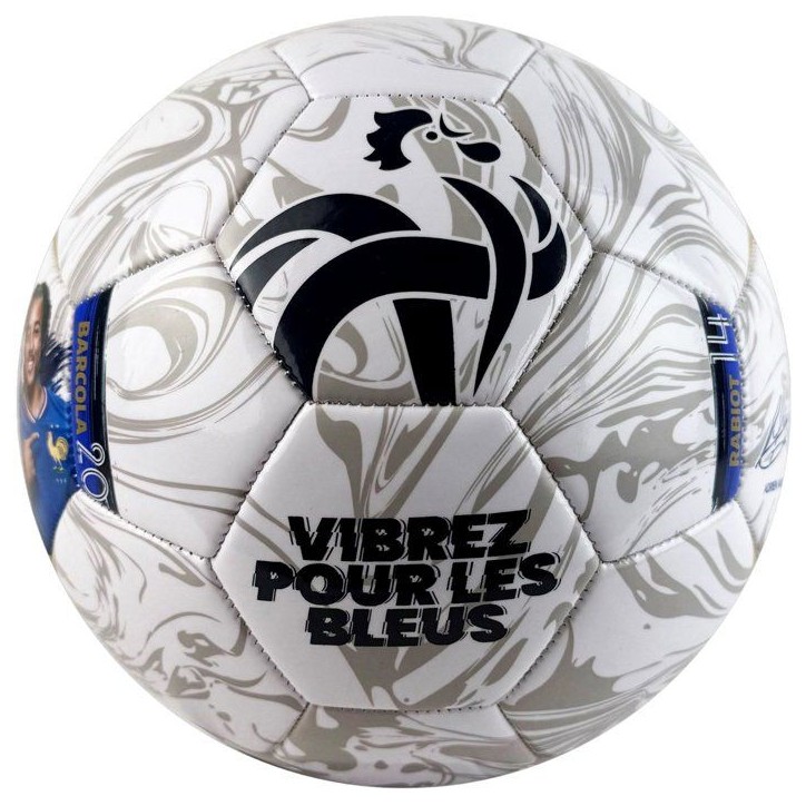 Ballon de football - FFF - Photoball - T5 - Blanc Ballon de football - FFF - Photoball - T5 - Blanc