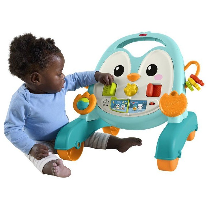 Jouet d'éveil - FISHER-PRICE - Trotteur pingouin JHF74 - Sons - Activités - Interactif Jouet d'éveil - FISHER-PRICE - Trotteur pingouin JHF74 - Sons - Activités - Interactif
