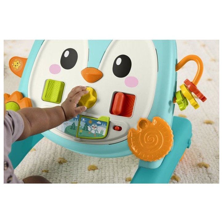 Jouet d'éveil - FISHER-PRICE - Trotteur pingouin JHF74 - Sons - Activités - Interactif Jouet d'éveil - FISHER-PRICE - Trotteur pingouin JHF74 - Sons - Activités - Interactif